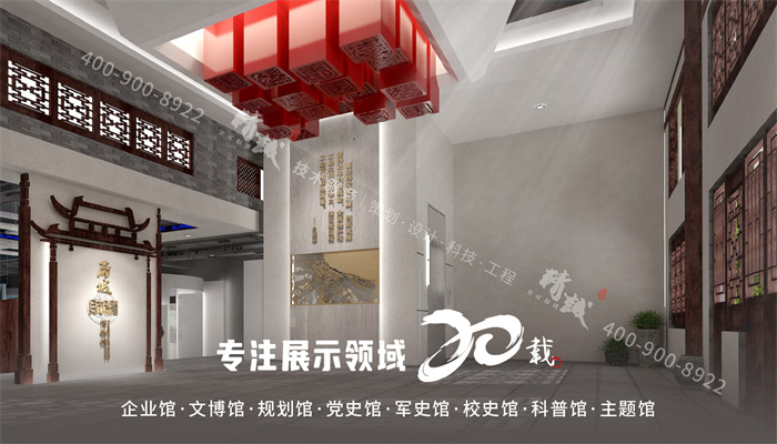 一个非遗展厅设计都分为哪几大区域？